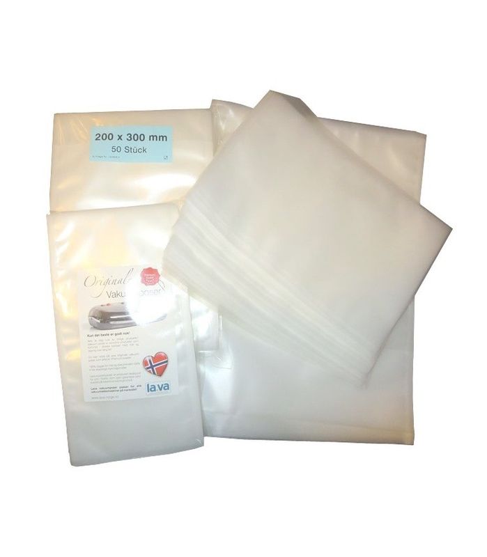 Lava vakuumposer med struktur 16x25 cm eske 1000 stk