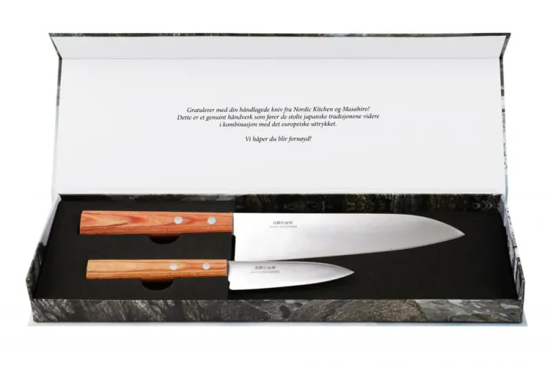 Nordic Kitchen Knife Set 2 pcs - Japanese Quality Steel
