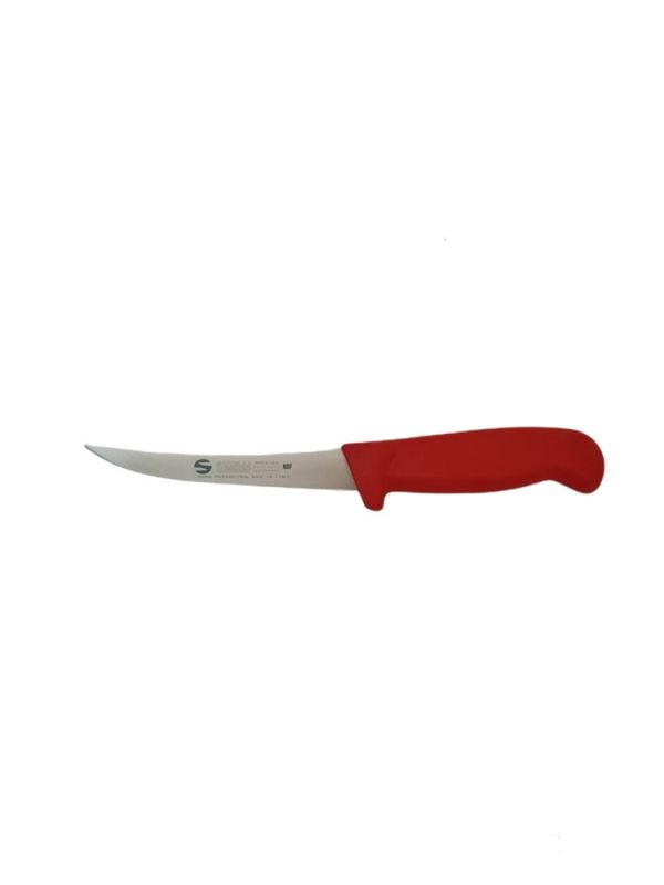 Sanelli Supra Utbeiningskniv 15cm - Buet/Halvstiv