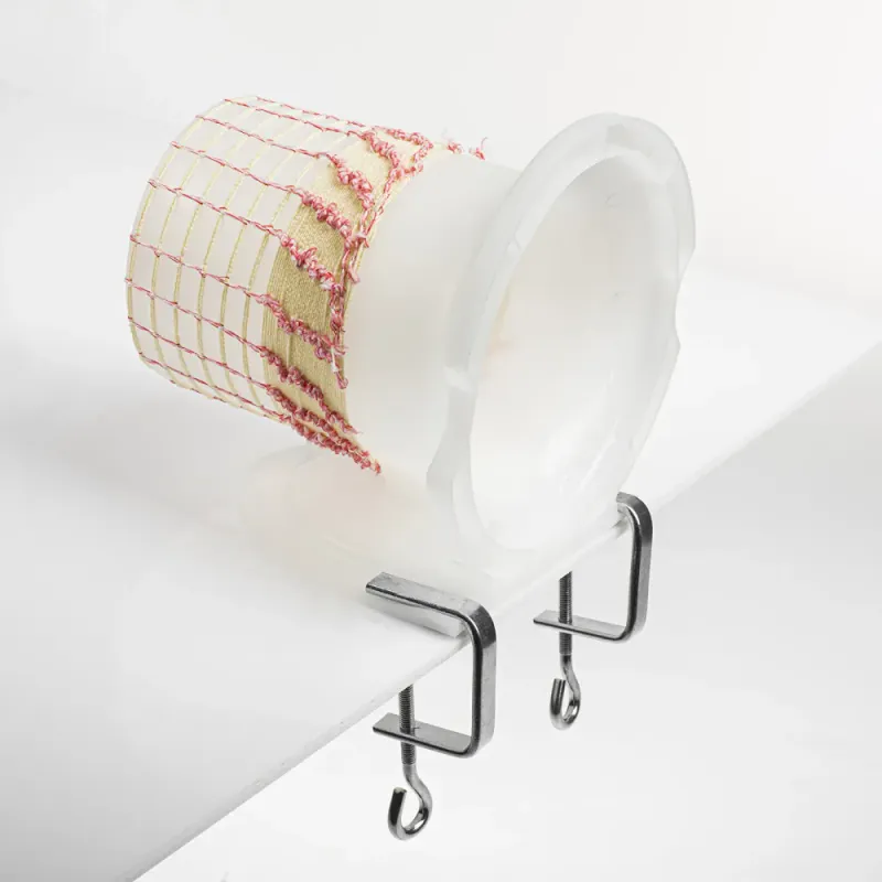 Stekenett applikator med klemmer og nett