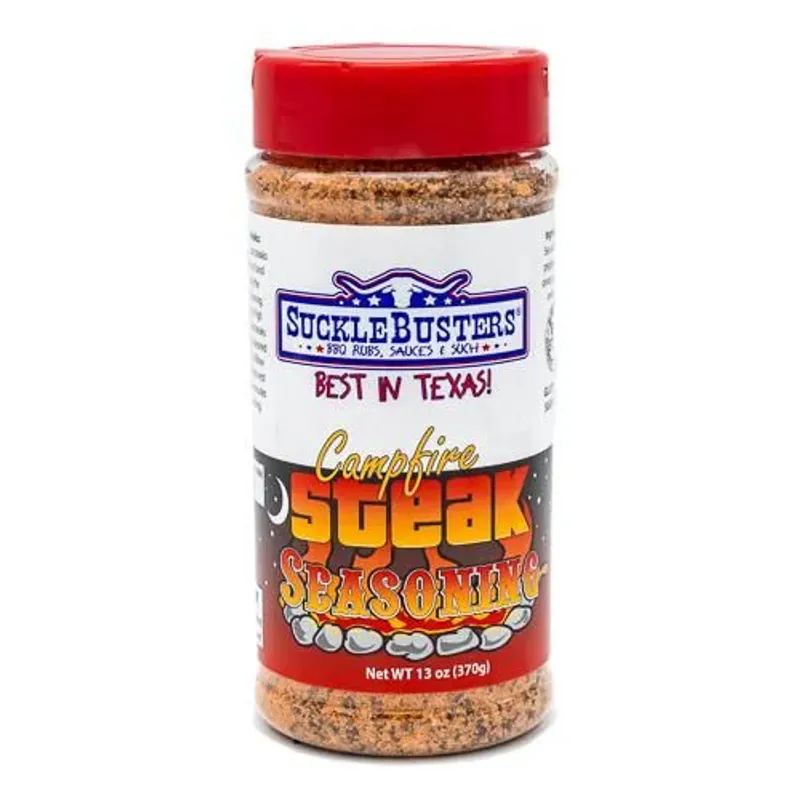 SuckleBusters Campfire Steak Seasoning | True Texas Beef Spice