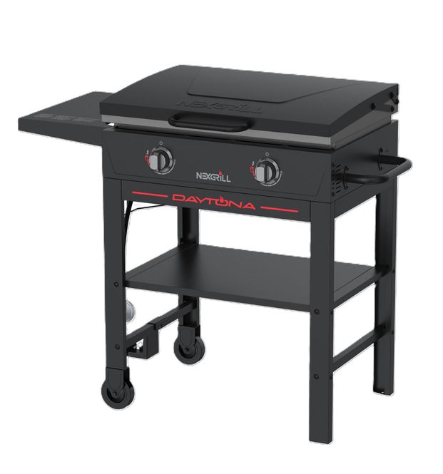 Hovedbilde Nexgrill 2-Brenner Plancha Gassgrill Med Vogn | Sort