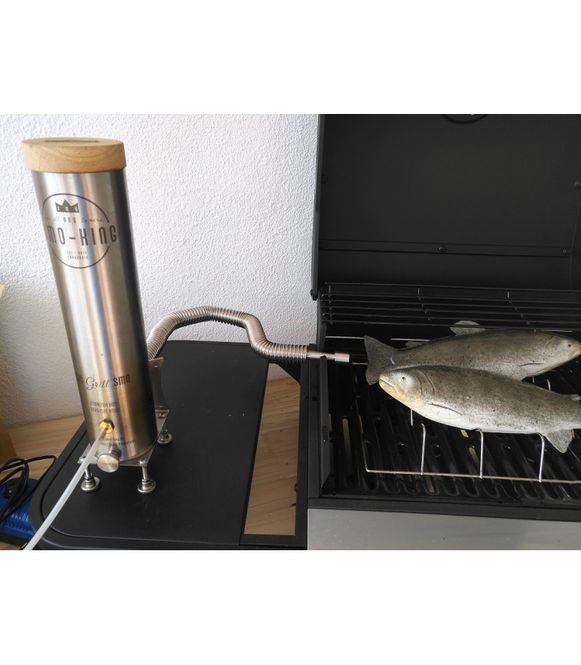 Hovedbilde Smo King Flexrør Rustfritt Stål 1m (For 4L)