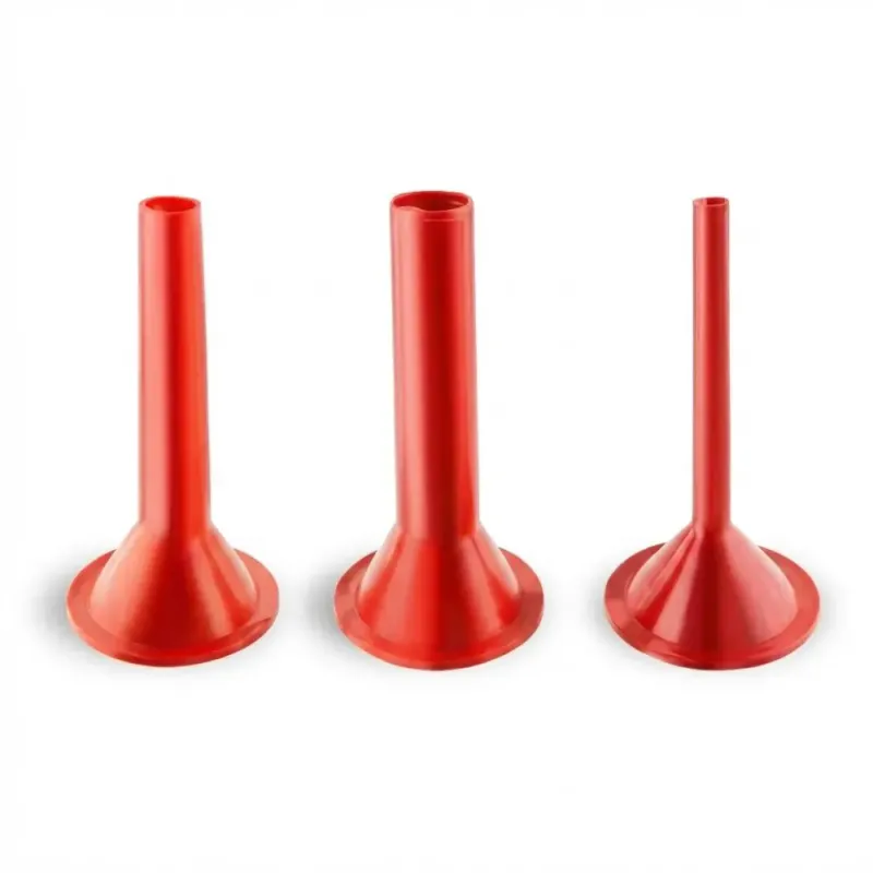 Pølsehorn 3-pk til Tre Spade TC-32 Kjøttkvern - 10, 20, 30mm