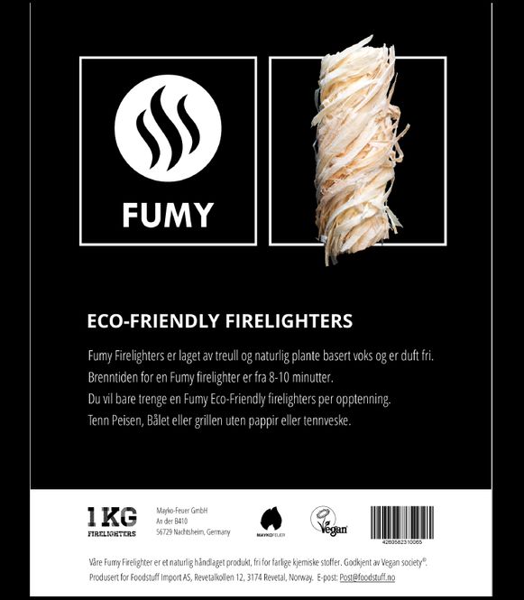 Hovedbilde FUMY Eco-Friendly opptenningsbrikker   1Kg