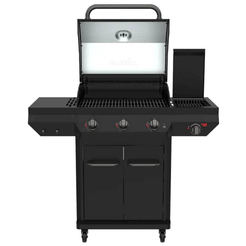 Nexgrill Deluxe 3-Brenner Gassgrill Med Searing-Sone | Sort