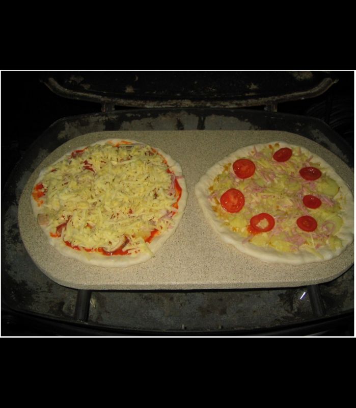 Fredstone Pizzastein Oval Large